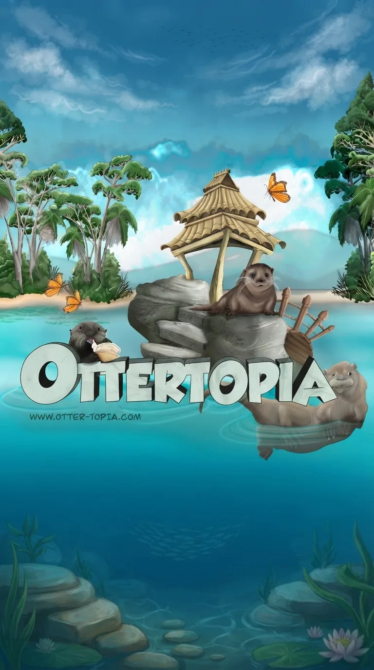 Asian small-clawed otters at Ottertopia